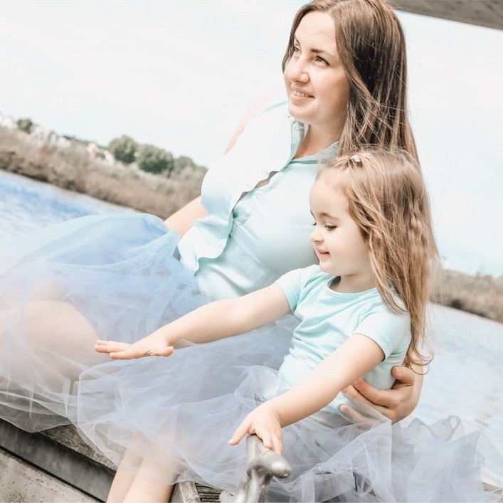 Mother and daughter photography